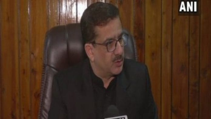 File photo of former Uttar Pradesh Shia Central Waqf Board chairman Waseem Rizvi | Twitter/ANI