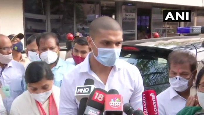 Abhinav Delkar, the son of MP Mohan Delkar | ANI