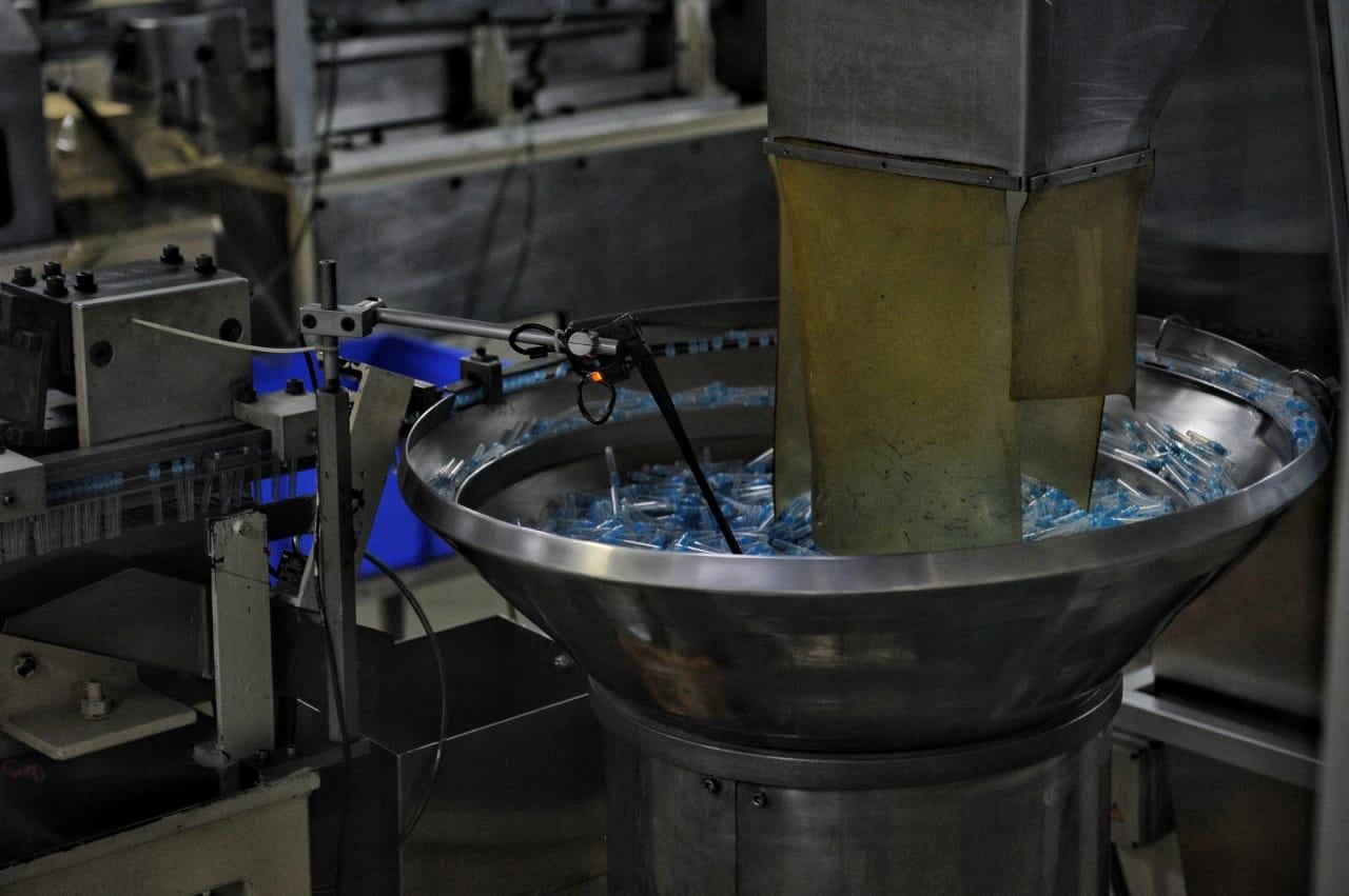 The company is planning to produce 8,200 syringes a minute — 40 per cent more than its current capacity of 5,900 syringes per minute | Photo: Suraj Singh Bisht/ThePrint