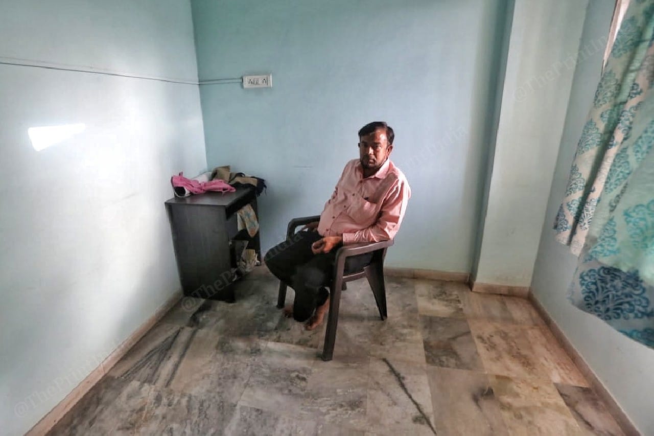 Asif Sheikh, then an aspiring journalist, now sells spices for a living | Photo: Praveen Jain/ThePrint 