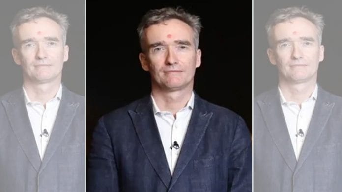 Alex Ellis, the United Kingdom envoy to India. | Photo: Twitter/@AlexWEllis