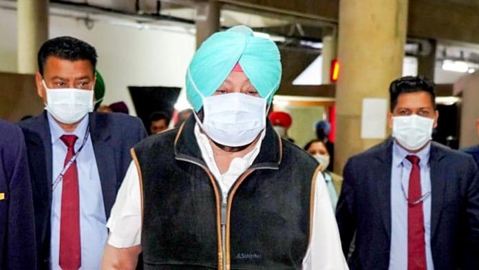 A file photo of Punjab Chief Minister Amarinder Singh during the state budget session in Chandigarh. | Photo: ANI