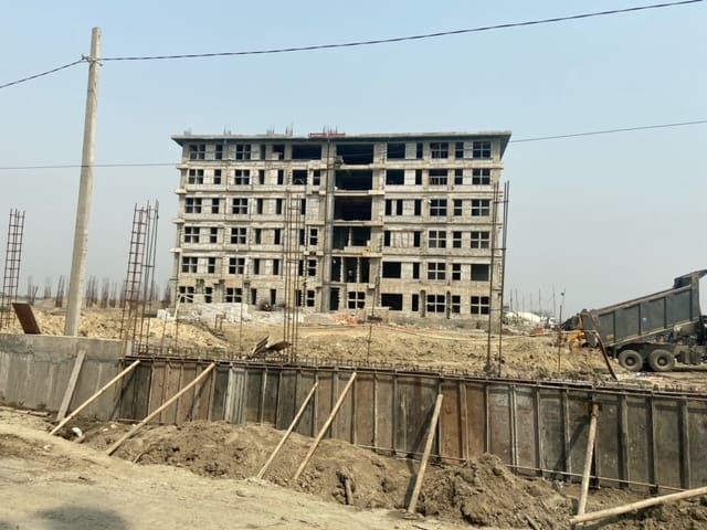 The under-construction medical college and hospital in Nalbari. | Photo: Ruhi Tewari/ThePrint