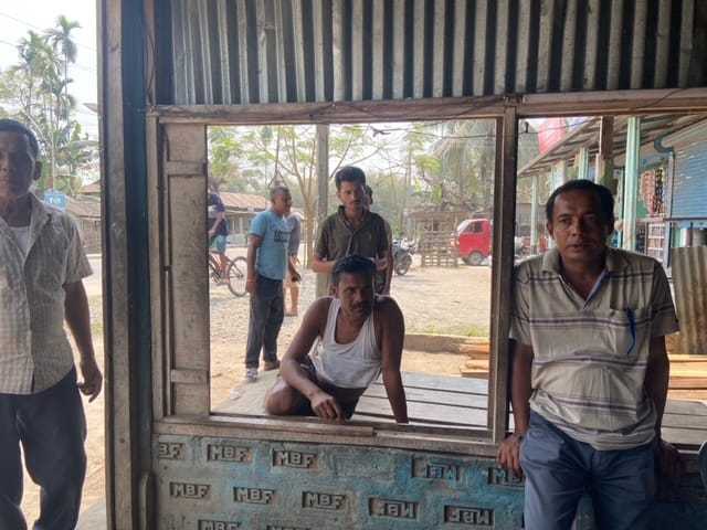 Voters in Tapa village of Barpeta district say the BJP government has brought roads and bridges to Assam. | Photo: Ruhi Tewari/ThePrint