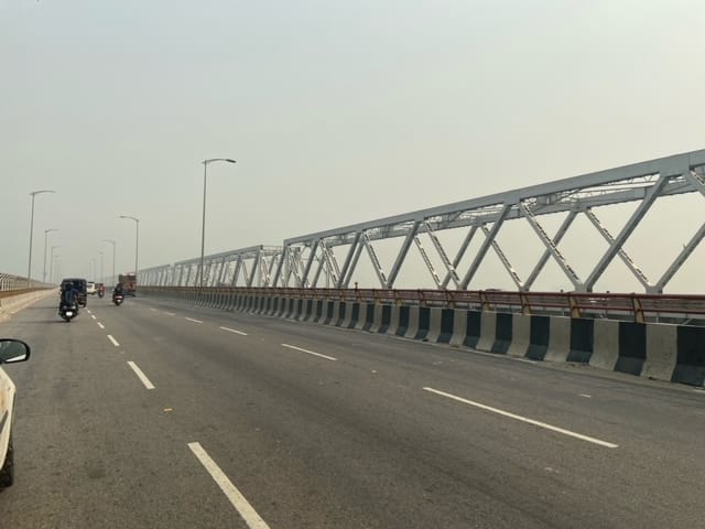 The new Saraighat bridge in Guwahati. | Photo: Ruhi Tewari/ThePrint