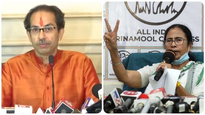 Uddhav Thackeray (L) | Mamata Banerjee