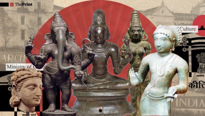 stolen antiquities returned to India