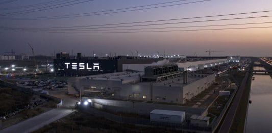 The Tesla Gigafactory in Shanghai | Photo: Qilai Shen | Bloomberg