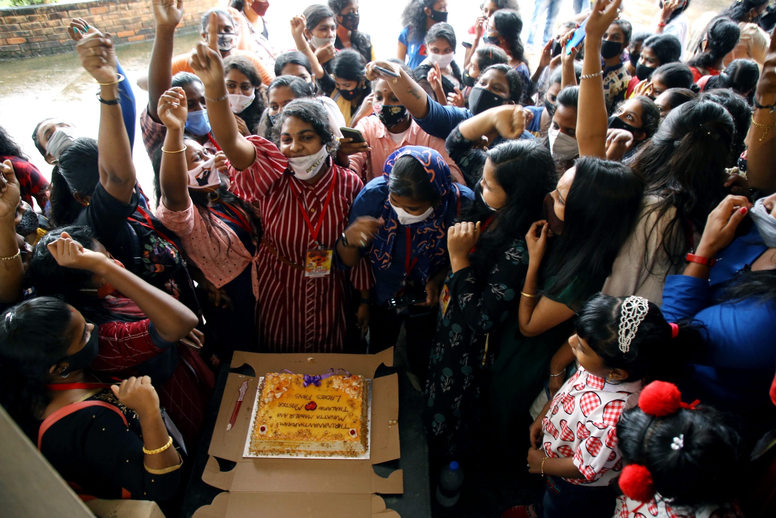 A crowd at a cinema hall in Kerala this January | ANI