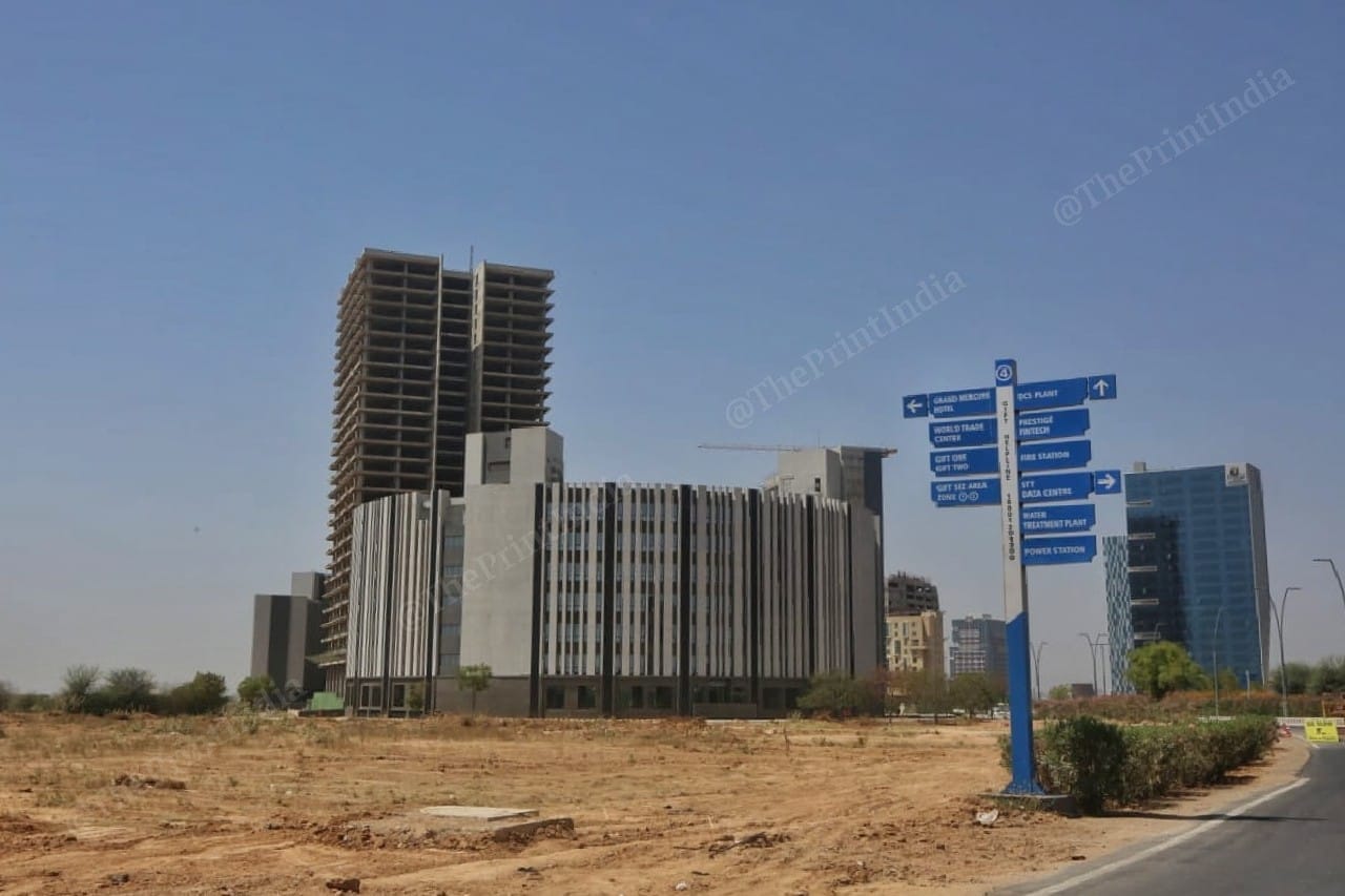 GIFT City in Gujarat. | Photo: Praveen Jain/ThePrint