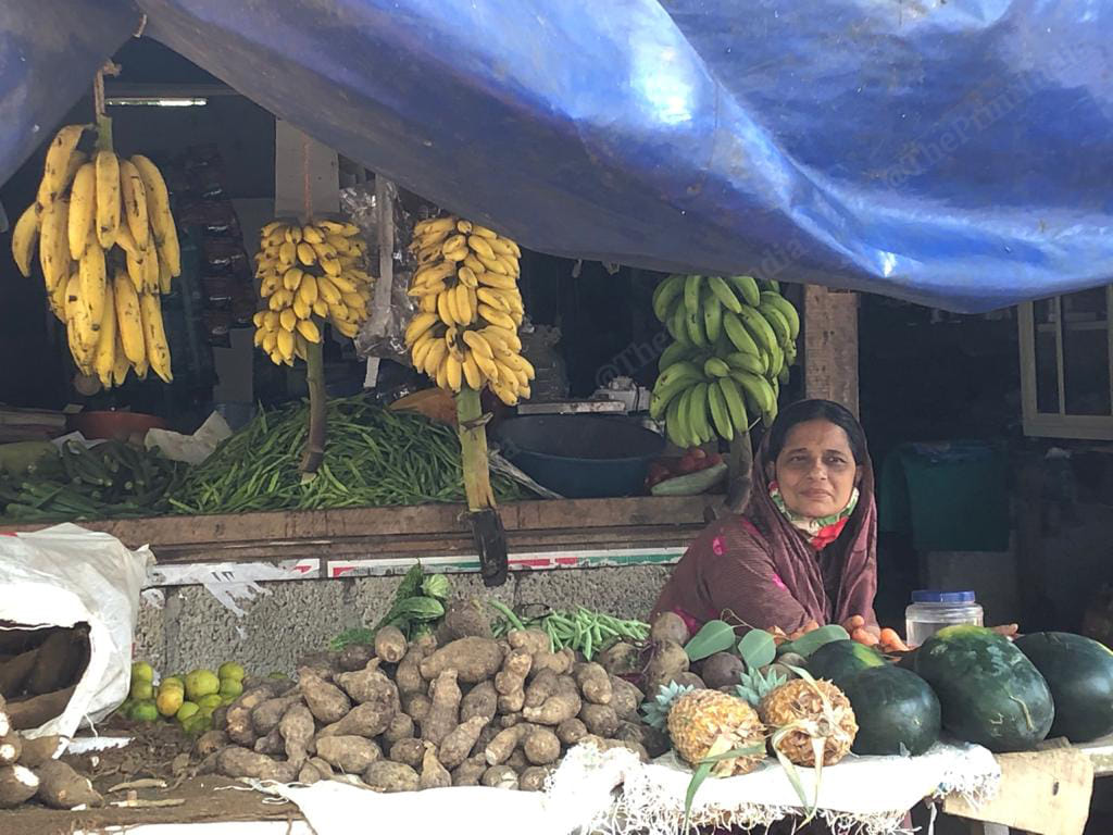 A woman waits for customers in a Kerala village | Photo: Jyoti Malhotra | ThePrint