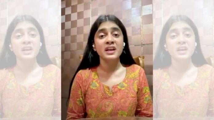 Screenshot from video posted by Aishwarya Sengar | Twitter