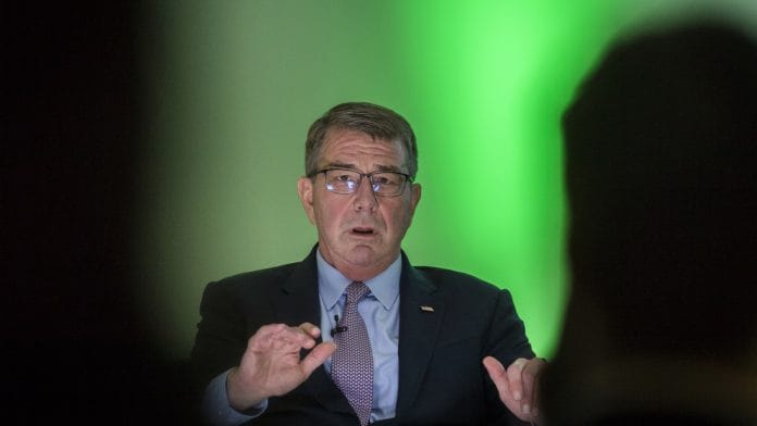 File photo of Ashton Carter, former US Secretary of Defence | Photo: David Paul Morris | Bloomberg