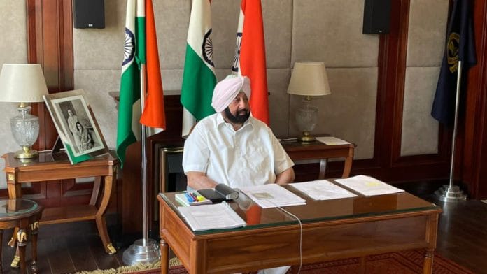 File photo of Punjab Chief Minister Captain Amarinder Singh | Twitter