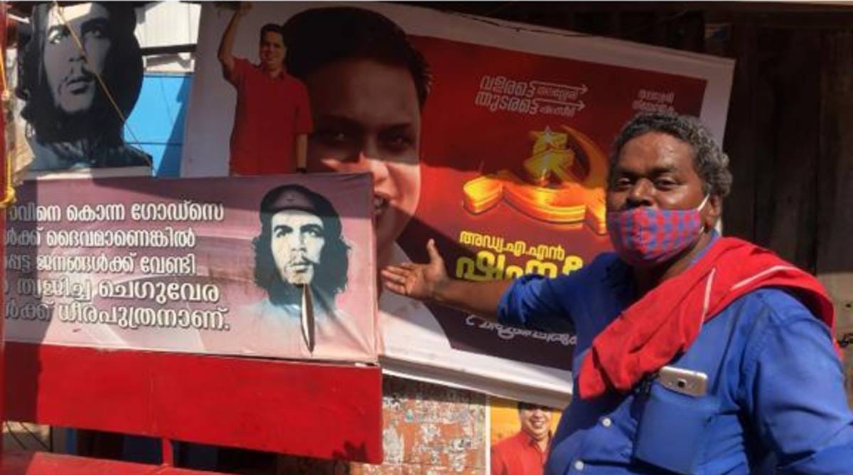In Thalassery, a CPM stronghold in north Kerala, a CPM cadre explains who Che Guevara is | Jyoti Malhotra | ThePrint