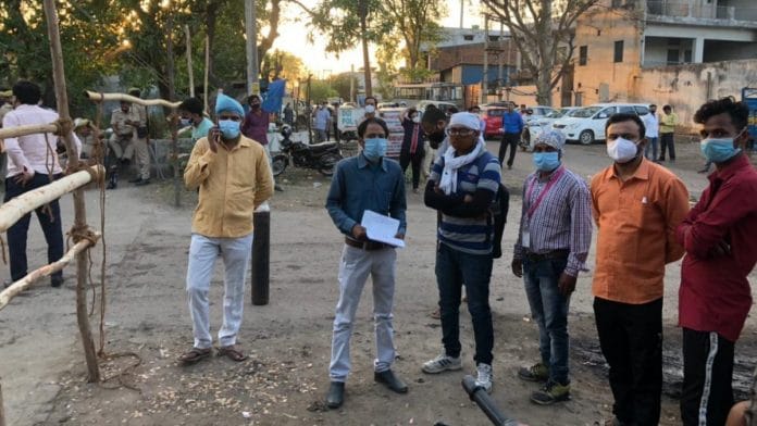 The scene at the Murari Gas Station in Nadarganj, on the outskirts of Lucknow | Photo: Jyoti Yadav/ThePrint