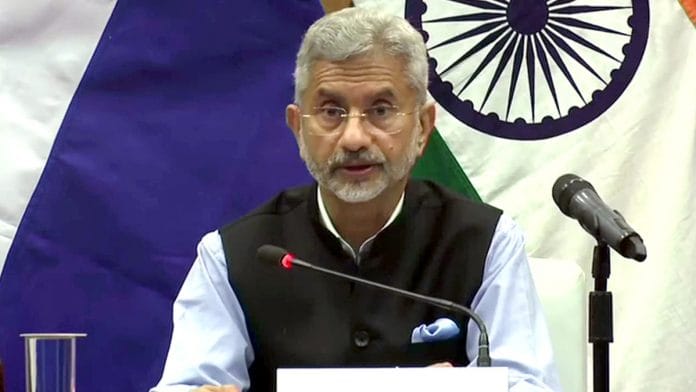 A file photo of External Affairs Minister S. Jaishankar. | Photo: ANI