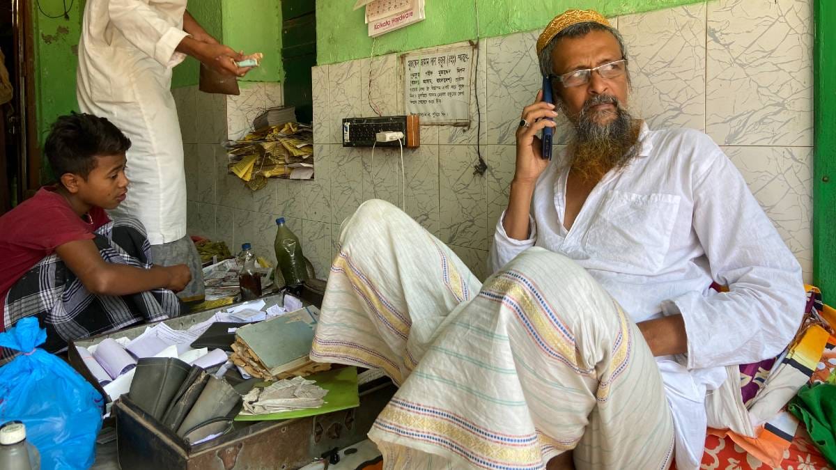 Jiauddin Sidduqi, an elder member of the family of the Furfura Sharif pirs. Photo by Madhuparna Das | ThePrint