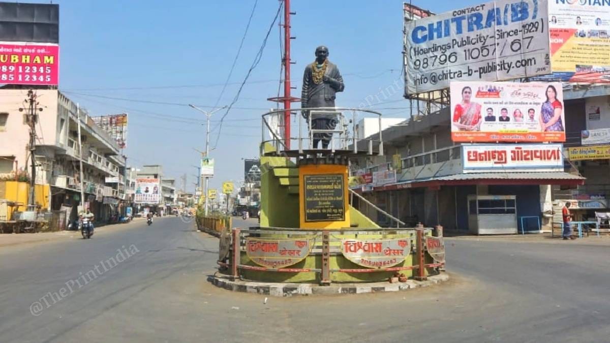 The deserted Unjha town during its self-imposed lockdown | Praveen Jain | Theprint