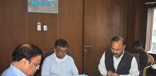 Representational image. | A file photo of a UPEIDA board meeting. | Photo: Twitter/@upeidaofficial