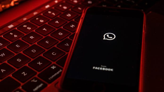 The logo for Facebook Inc.'s WhatsApp messaging app | Photographer: Lam Yik | Bloomberg