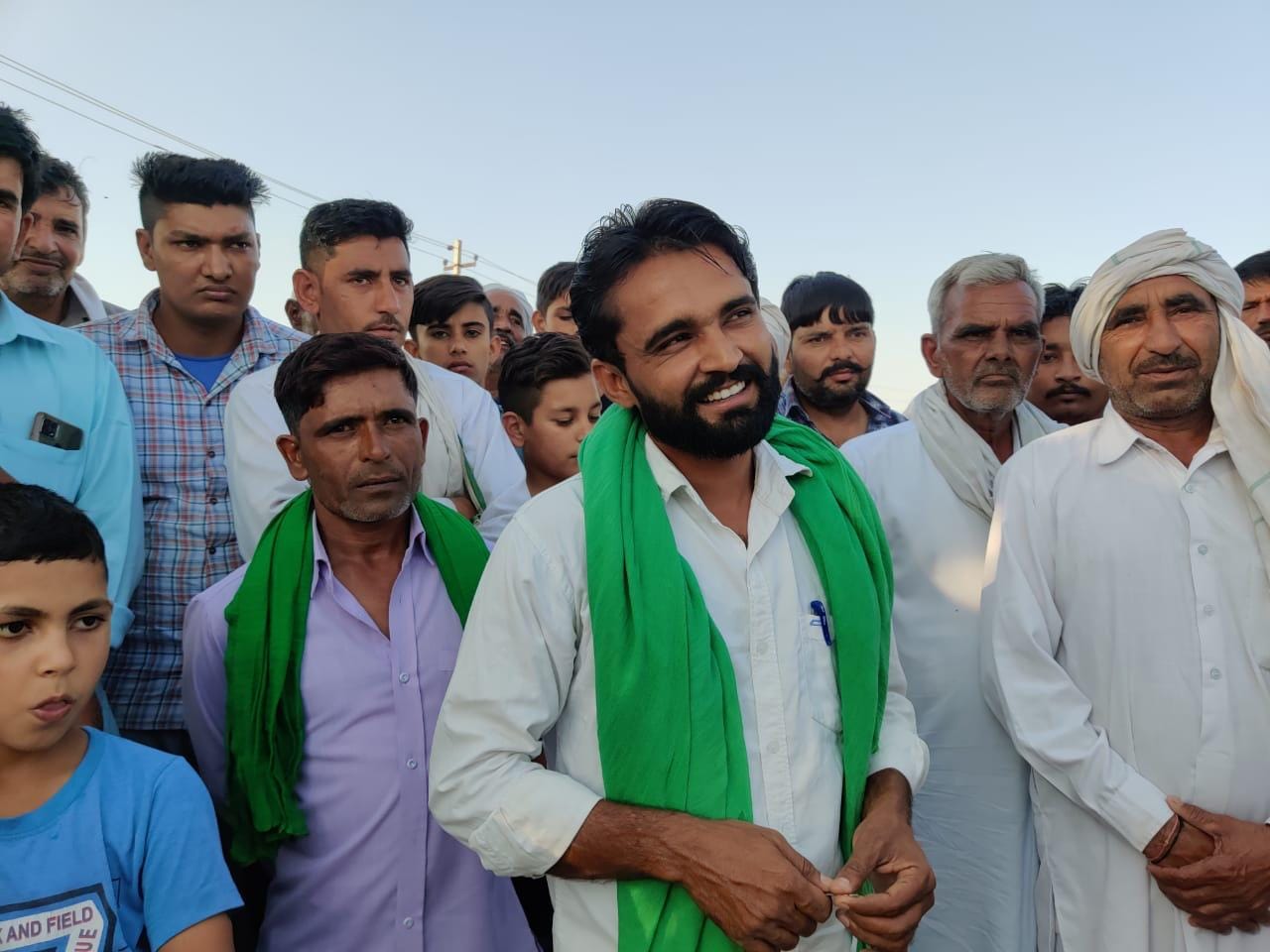 Farmers in Songal village in Haryana. | Photo: Reeti Agarwal/ThePrint