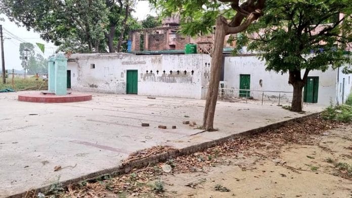 An old photo of the Barabanki mosque that was demolished on Monday | Photo by special arrangement