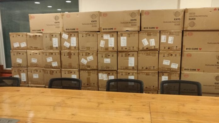 Some of the oxygen concentrators seized from Nege Ju and the farmhouse | By special arrangement