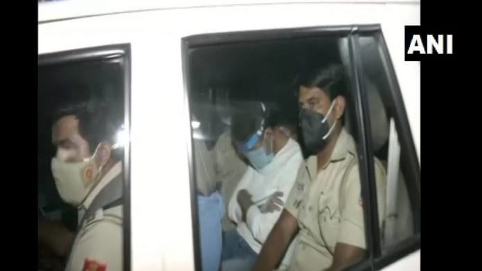 Navneet Kalra arrested by Delhi Police on 16 May, 2021 | Twitter/ANI