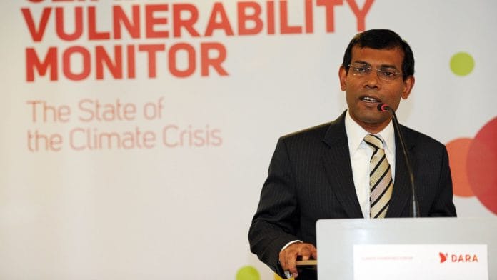 File photo of former Maldives president Mohamed Nasheed | Commons