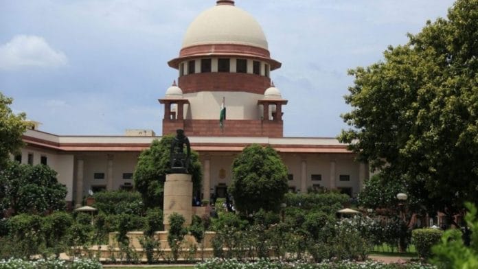 File photo of the Supreme Court of India | Manisha Mondal | ThePrint