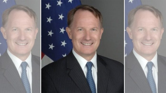 US Chargé D'Affaires Daniel Smith | Twitter | @USAmbIndia