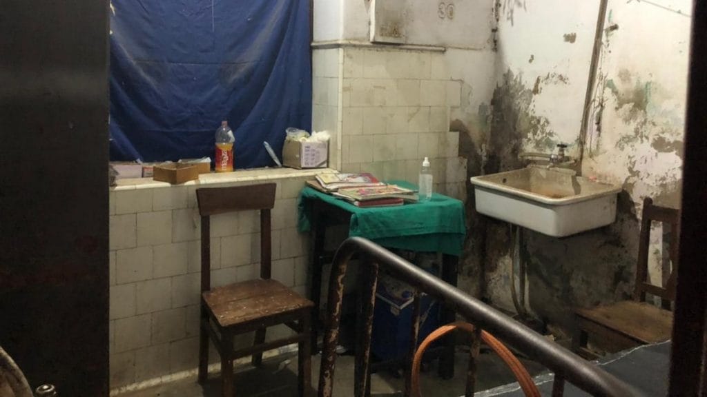 One of the nurses' chambers at DMCH | Photo: Jyoti Yadav | ThePrint
