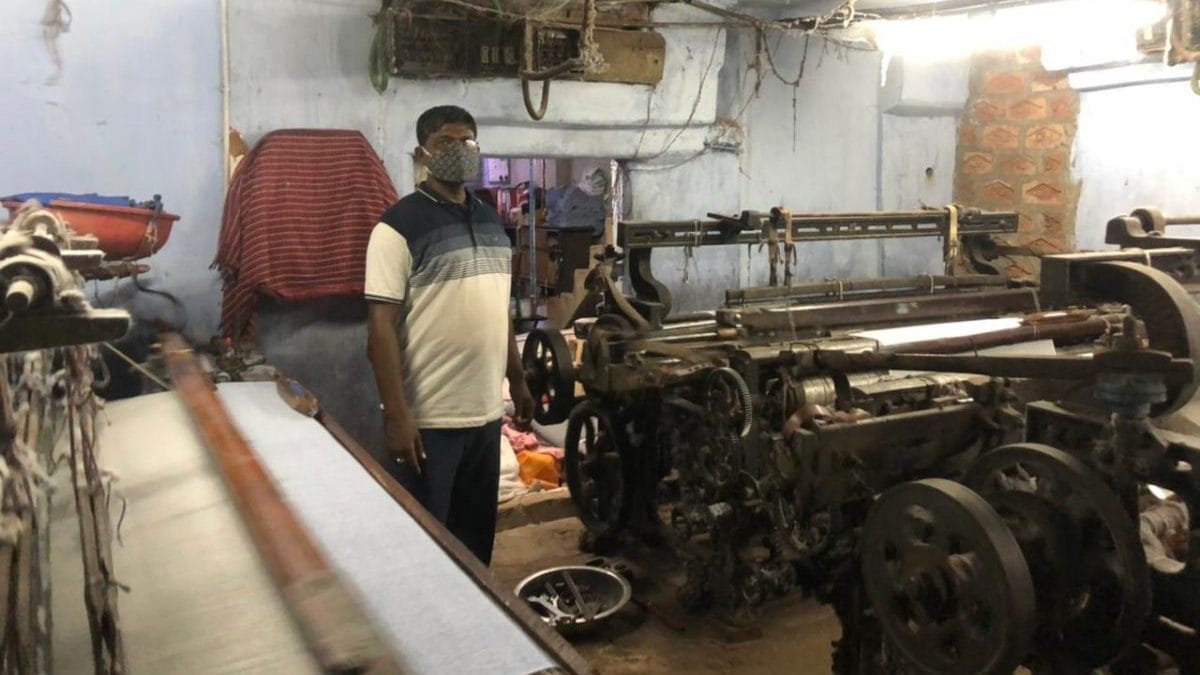 Paras Nath at his home in Patwa Toli | Photo: Jyoti Yadav/ThePrint