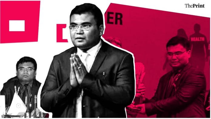 Kangujam Karnajit, better known as K.K. Singh, the father of child activist Licypriya | Images: Facebook | ThePrint