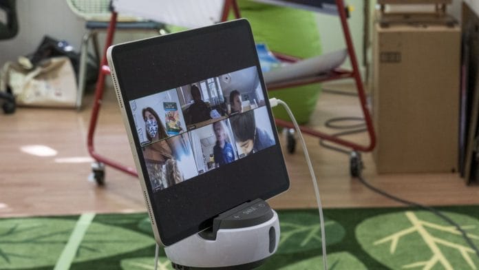 An online class over Zoom | Photo: David Paul Morris | Bloomberg