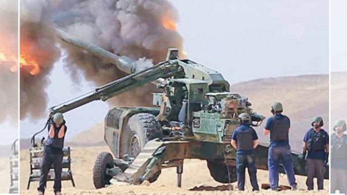 Elbit's Autonomous Towed Howitzer Ordnance System (ATHOS). | Photo courtesy: Elbit Systems