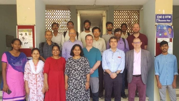 The researchers who developed the sensor | By special arrangement