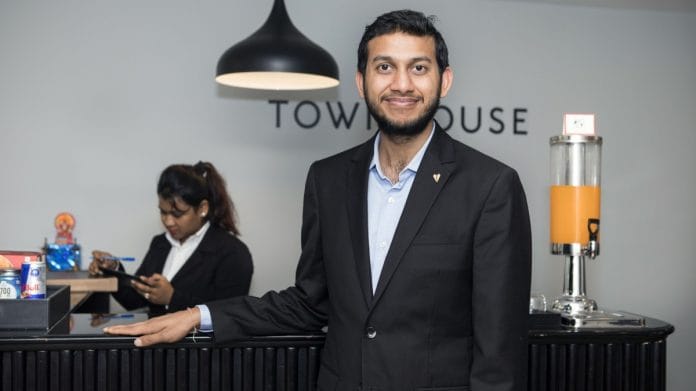 Ritesh Agarwal, founder and CEO of Oravel Stays Ltd., doing business as Oyo Rooms, poses for a photograph at an Oyo Townhouse in Bengaluru | Photographer: Samyukta Lakshmi | Bloomberg