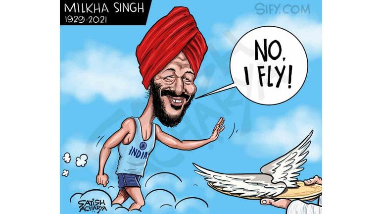 Tribute to ‘Flying Sikh’ Milkha Singh & ‘acche din’ stashed away in Swiss banks