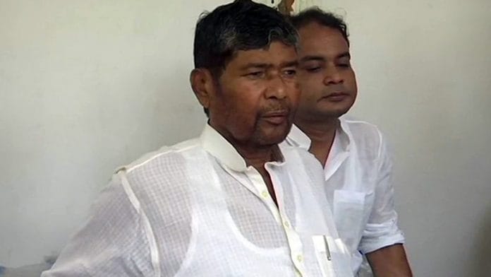 LJP MP Pashupati Kumar Paras speaks to media Monday | ANI