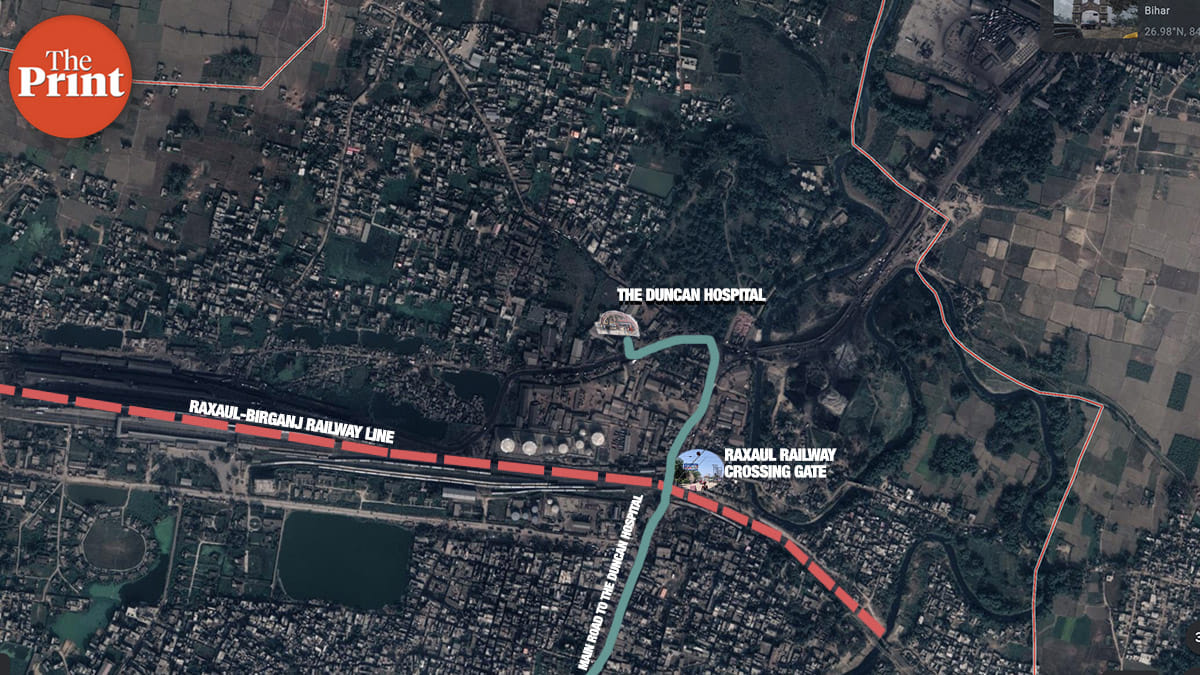 An aerial view of the area | Sajid Ali | ThePrint