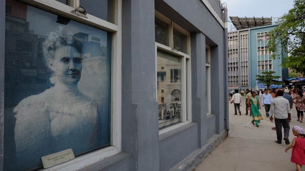 Ida Scudder's portrait at the Heritage Centre on the CMC campus in Vellore | Photo: www.cmch-vellore.edu 