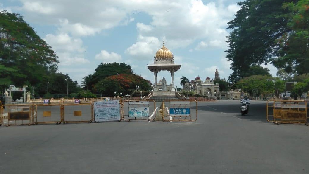 The Chamaraja Circle in Mysuru | Photo: Angana Chakrabarti/ThePrint