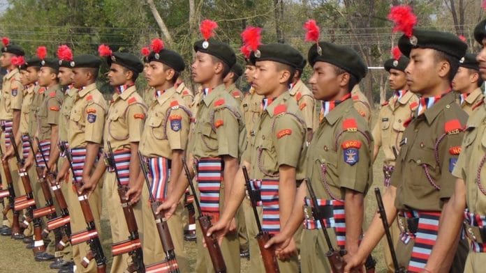 File photo | Sainik School Goalpara cadets | Wikimedia Commons