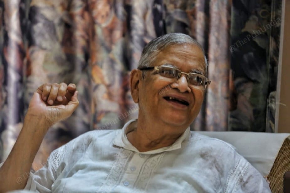 Y.P. Singh, 82, a retired civil engineer in Lucknow, sought help from Jama Masjid Lalbagh | Praveen Jain | ThePrint