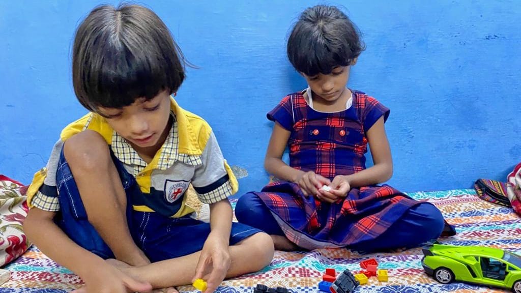 Twins Ruhi and Mahi | Photo: Nirmal Poddar/ThePrint