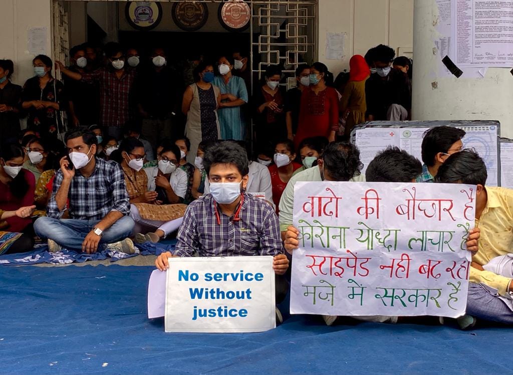 Doctors' protest at GMC | Nirmal Poddar | ThePrint