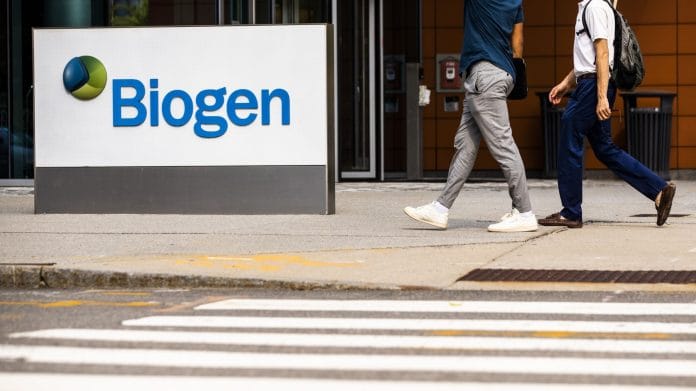 Headquarters of Biogen Inc in Cambridge, Massachusetts. The company's aducanumab drug was approved for Alzheimer’s disease | Photo: Adam Glanzman | Bloomberg