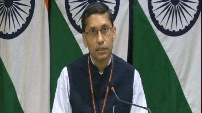 MEA Spokesperson Arindam Bagchi (file photo) | ANI photo